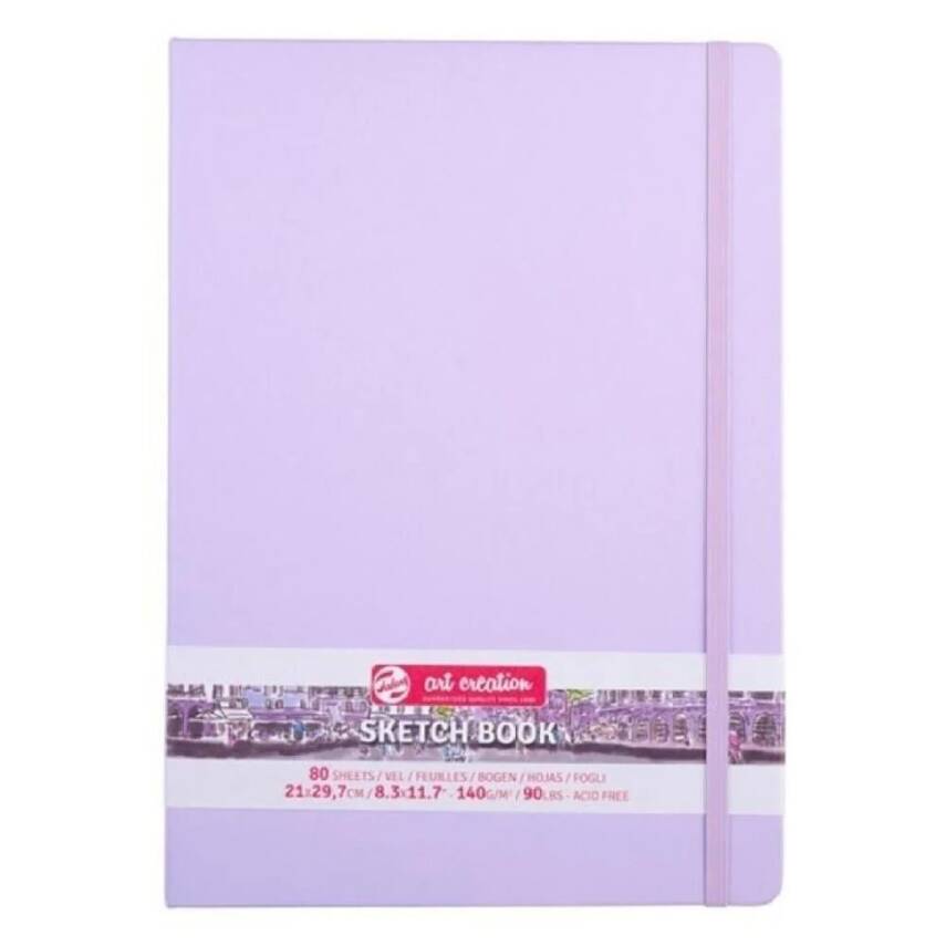 Art Creation Sketchbook 140 Gr 21 X 30 Cm Violet - 1