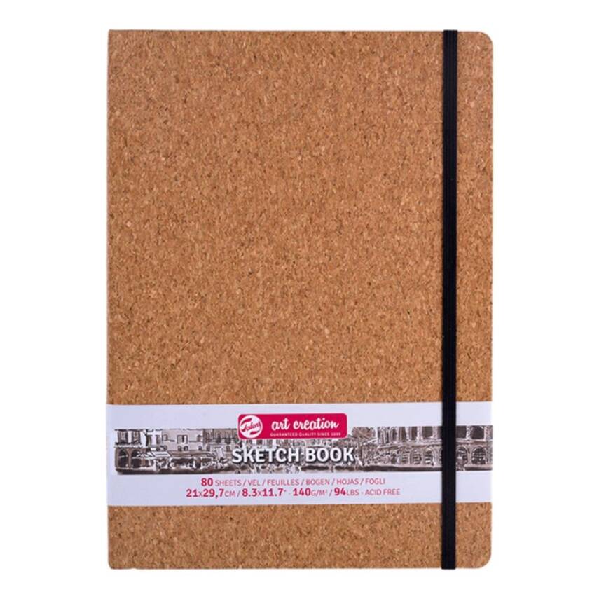 Art Creation Sketchbook 140 Gr Cork 13 X 21 cm - 1