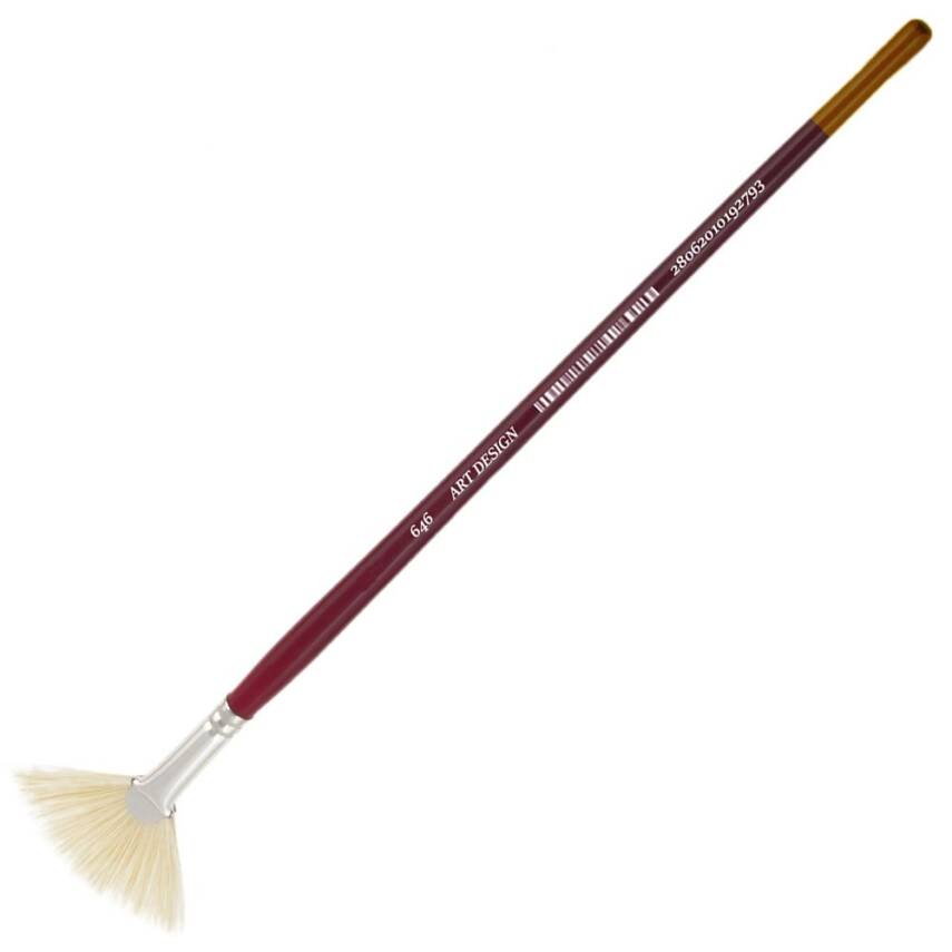 Art Desing Fan Brush Series 646 No:0 - 1