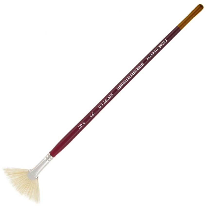 Art Desing Fan Brush Series 646 No:4 - 1