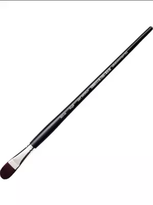 Art Desing Filbert-Shape Oil and Acrylic Paint Brush No: 10