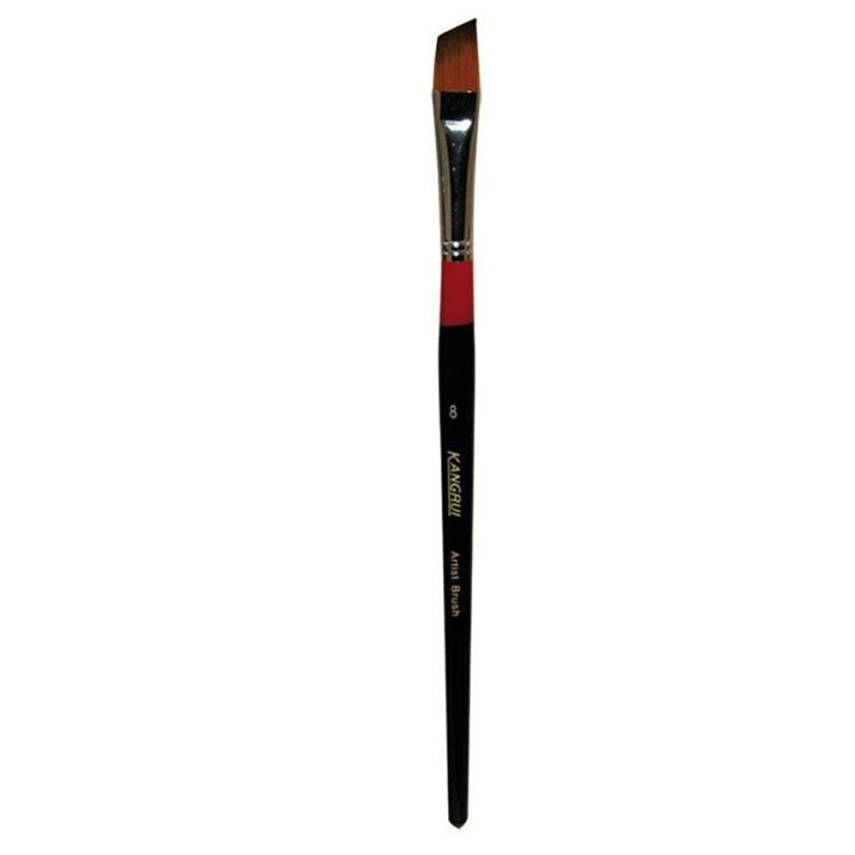 Art Desing Side Cut Stroke Paint Brush Series 986A N:8 - 1