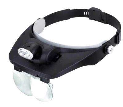 Art&Art Büyüteç Başa Takılan 3 Led Işıklı 81001-E