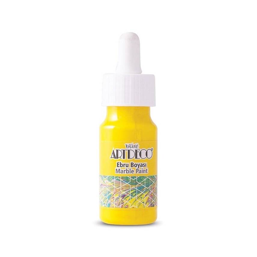 Artdeco 16B-01 Ebru Boyası 30 ml Sarı - 1