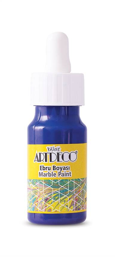Artdeco 16B-10 Ebru Boyası 30 ml Mavi - 2