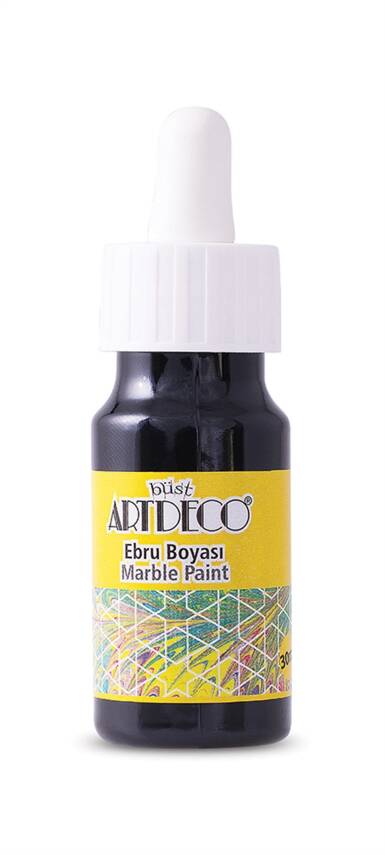 Artdeco 16B-18 Marbling Paint 30 ml Black - 2