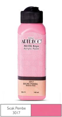 Artdeco Acrylic Paint 140 ml 3017 Hot Pink
