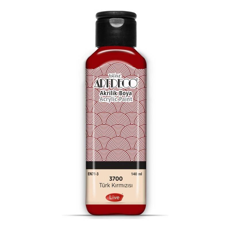 Artdeco Acrylic Paint 140 ml 3019 Turkish Red - 1