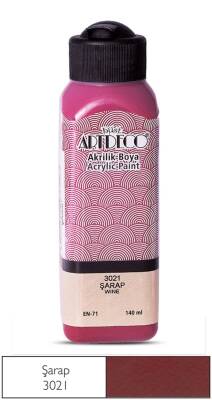 Artdeco Acrylic Paint 140 ml 3021 Wine