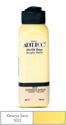 Artdeco Acrylic Paint 140 ml 3032 Canary Yellow
