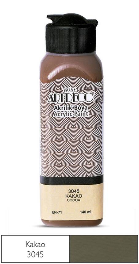 Artdeco Acrylic Paint 140 ml 3045 Cocoa - 1