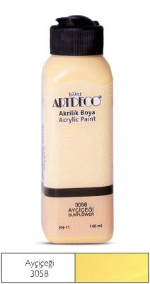 Artdeco Acrylic Paint 140 ml 3058 Sunflower