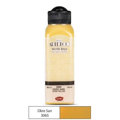 Artdeco Acrylic Paint 140 ml 3065 Ochre Yellow