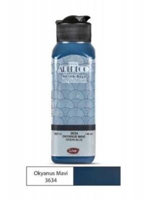 Artdeco Acrylic Paint 140 ml 3634 Ocean Blue