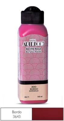 Artdeco Acrylic Paint 140 ml 3643 Claret Red