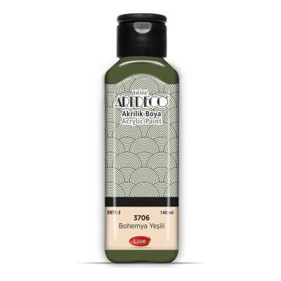 Artdeco Acrylic Paint 140 ml 3706 Bohemia Green