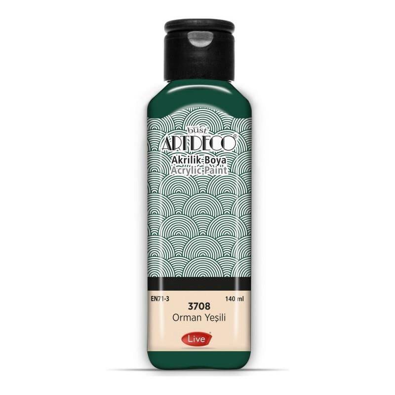 Artdeco Acrylic Paint 140 ml 3708 Forest Green - 1