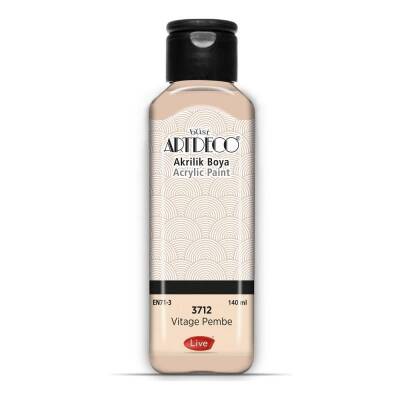 Artdeco Acrylic Paint 140 ml 3712 Vintage Pink