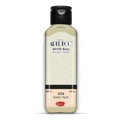 Artdeco Acrylic Paint 140 ml 3714 Linen Green