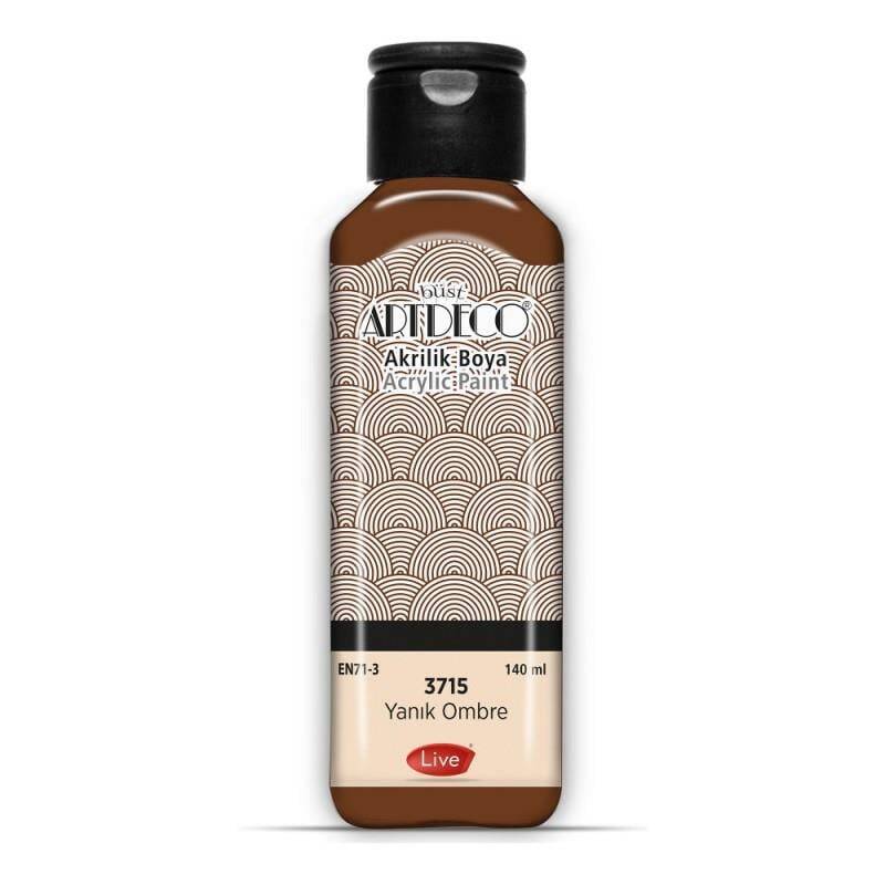 Artdeco Acrylic Paint 140 ml 3715 Burnt Ombre - 1