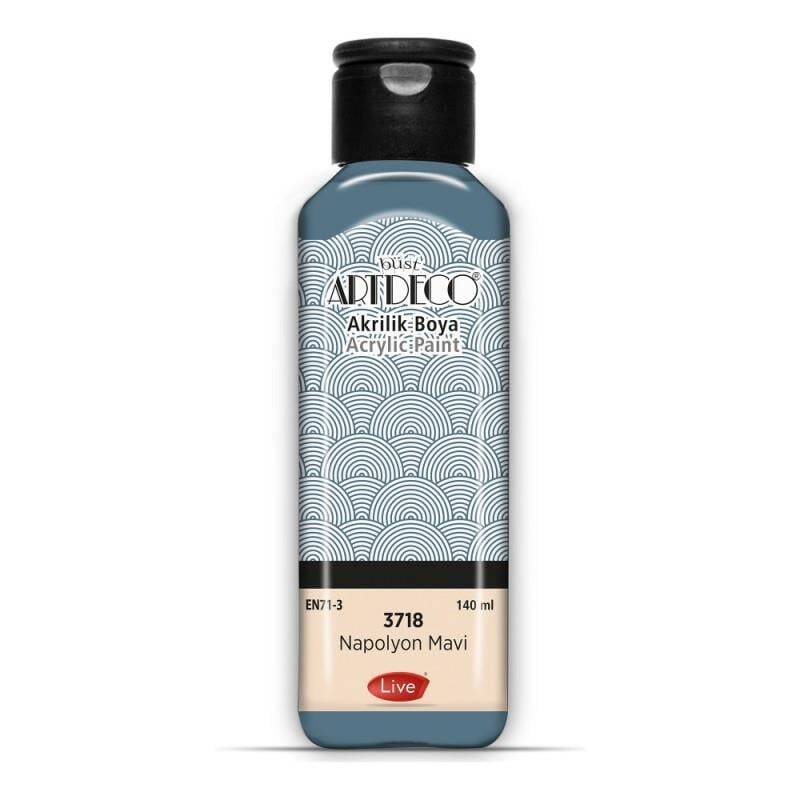 Artdeco Acrylic Paint 140 ml 3718 Napoleon Blue - 1
