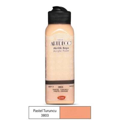 Artdeco Acrylic Paint 140 ml 3803 Pastel Orange