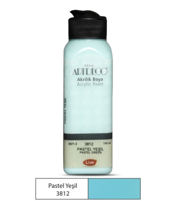 Artdeco Acrylic Paint 140 ml 3812 Pastel Green