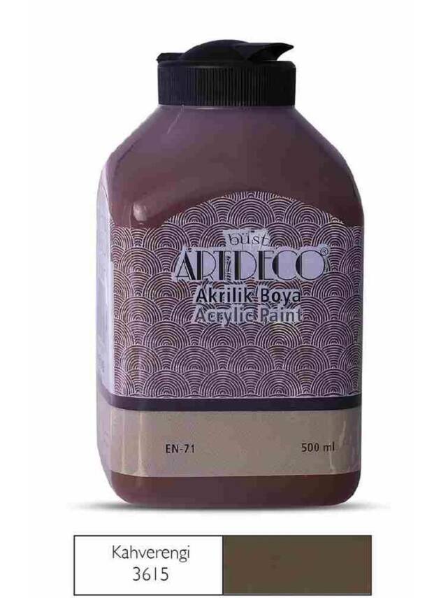 Artdeco Acrylic Paint 500 ml Brown 3615 - 1