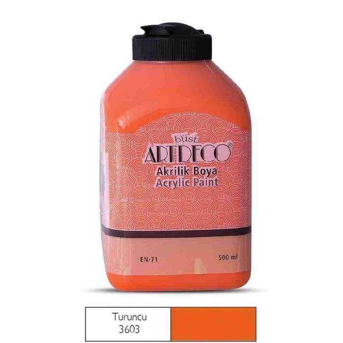 Artdeco Acrylic Paint 500 ml Orange 3603 - 1