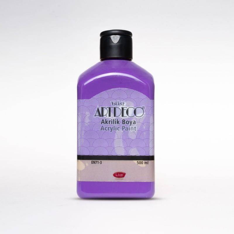 Artdeco Acrylic Paint 500 ml Purple 3608 - 1