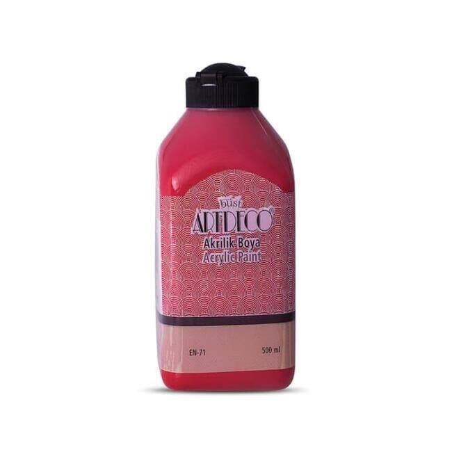 Artdeco Acrylic Paint 500 ml Strawberry Red 3675 - 1