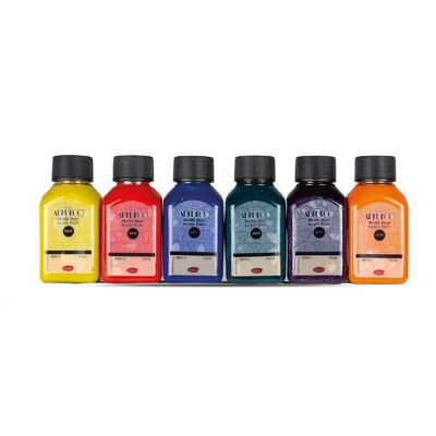 Artdeco Acrylic Paint Set 6x75 ml Glitter Colors - 1
