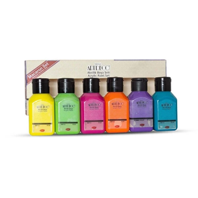 Artdeco Acrylic Paint Set 6x75 ml Macaron Colors