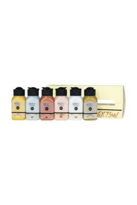 Artdeco Acrylic Paint Set Metallic Colors 6 x 75 ml