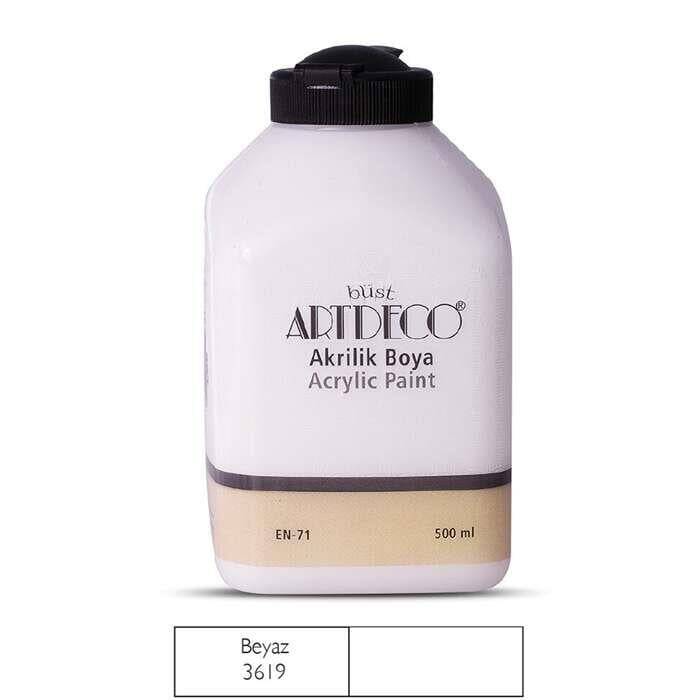 Artdeco Acrylic Paint White 500 ml 3619 - 1