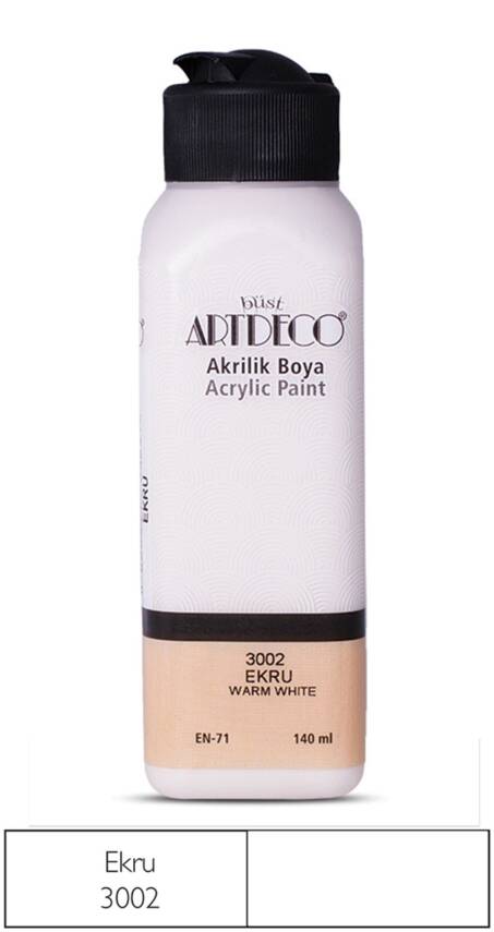 Artdeco Akrilik Boya 140 ml 3002 Ekru - 1