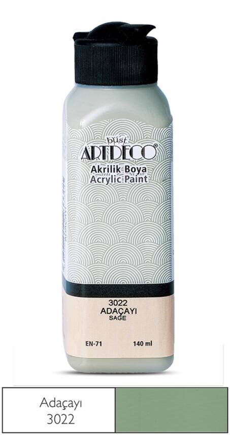 Artdeco Akrilik Boya 140 ml 3022 Adaçayı - 1