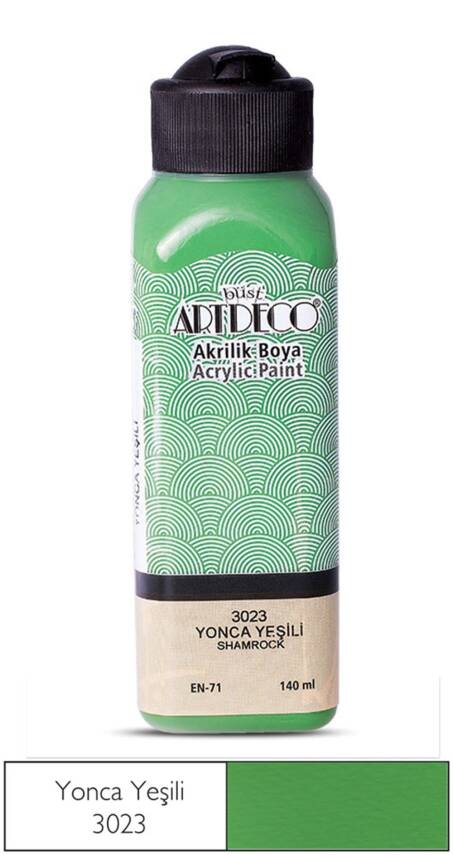 Artdeco Akrilik Boya 140 ml 3023 Yonca Yeşili - 1