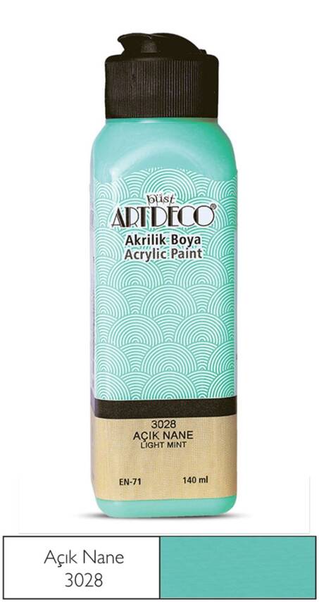 Artdeco Akrilik Boya 140 ml 3028 Açık Nane - 1