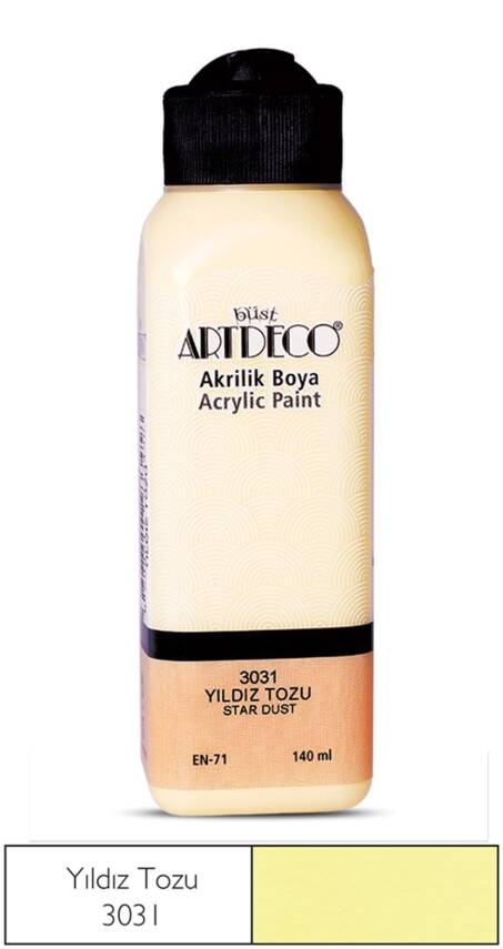 Artdeco Akrilik Boya 140 ml 3031 Yıldız Tozu - 1