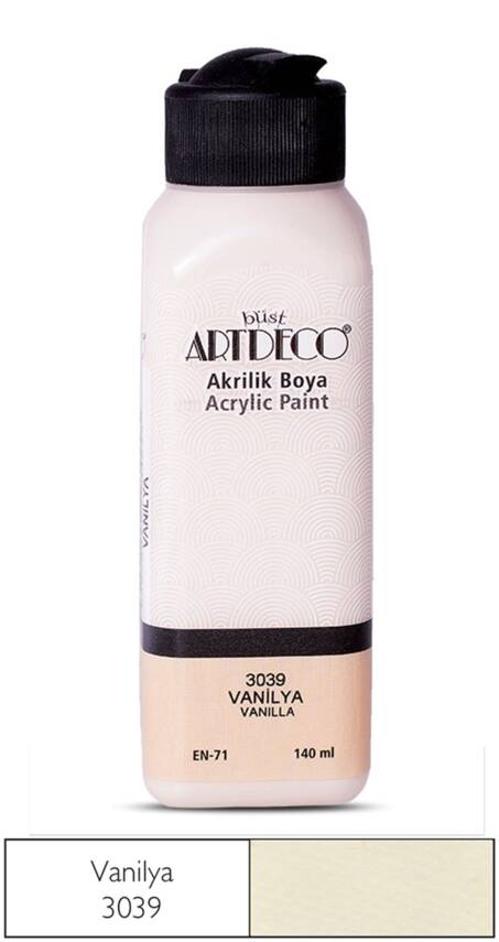Artdeco Akrilik Boya 140 ml 3039 Vanilya - 1