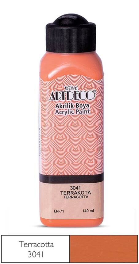 Artdeco Akrilik Boya 140 ml 3041 Terrakota - 1
