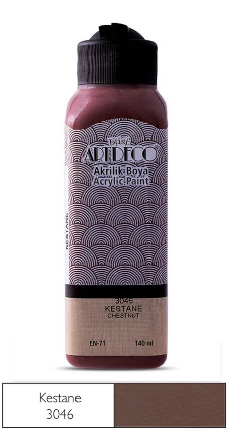 Artdeco Akrilik Boya 140 ml 3046 Kestane - 1