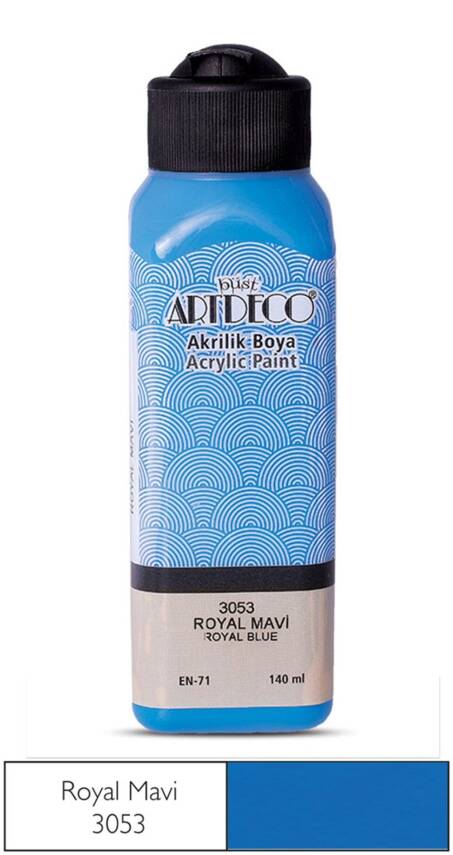 Artdeco Akrilik Boya 140 ml 3053 Royal Mavi - 1