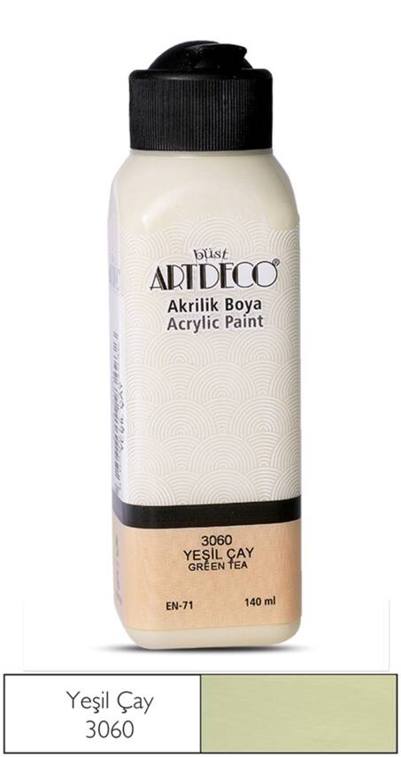 Artdeco Akrilik Boya 140 ml 3060 Yeşil Çay - 1
