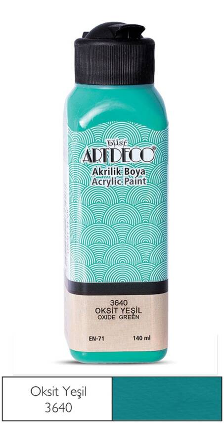 Artdeco Akrilik Boya 140 ml 3640 Oksit Yeşil - 1