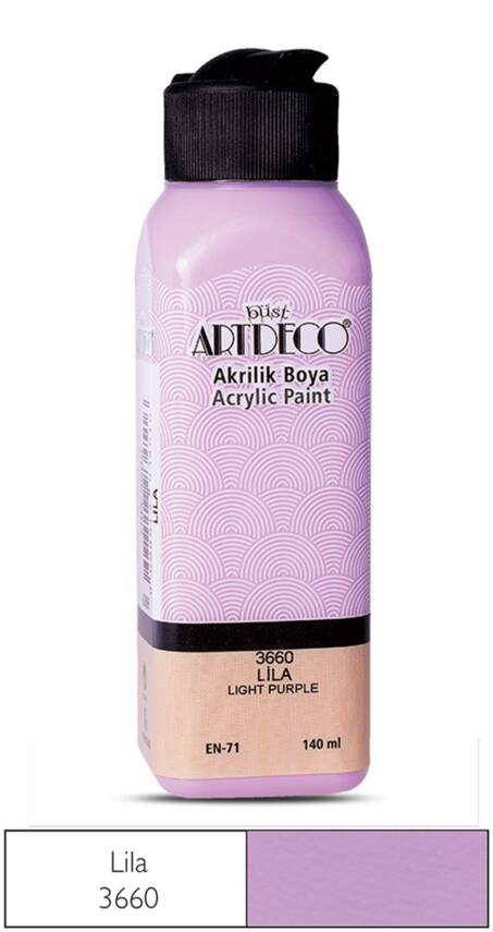 Artdeco Akrilik Boya 140 ml 3660 Lila - 1