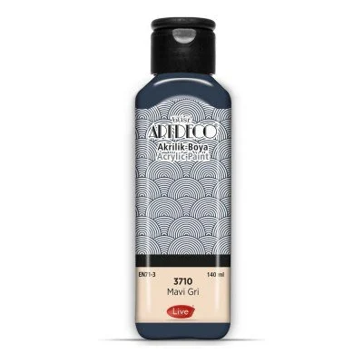 Artdeco Akrilik Boya 140 ml 3710 Mavi Gri - 1