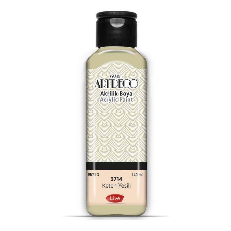 Artdeco Akrilik Boya 140 ml 3714 Keten Yeşili - 1