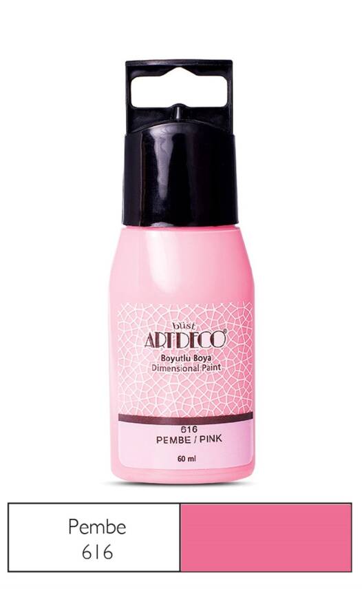 Artdeco Dimensional Paint 60 ml 616 Pink - 1